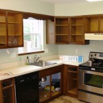13 Oak Cabinets before